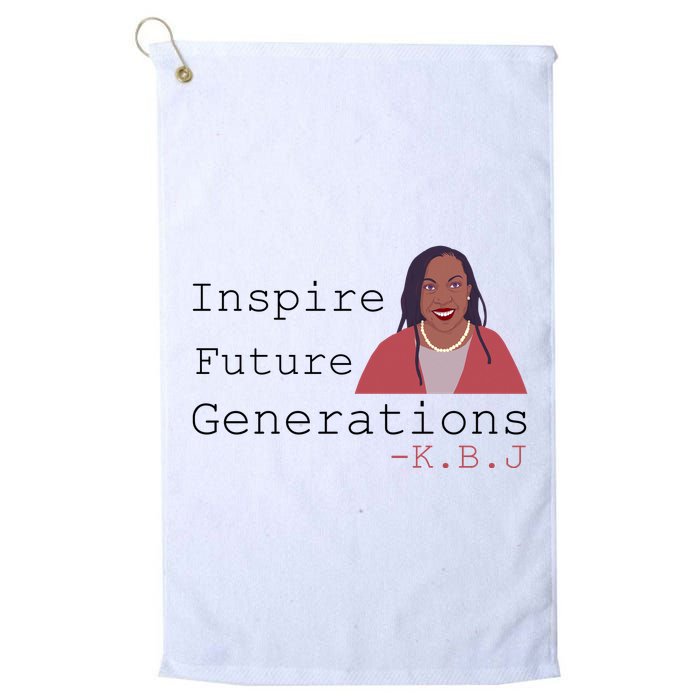 KBJ Inspire Future Generations Quote Golf Towel