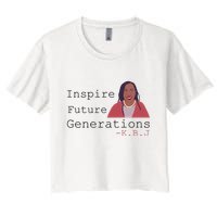 KBJ Inspire Future Generations Quote Crop Top