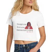 KBJ Inspire Future Generations Quote Crop Top