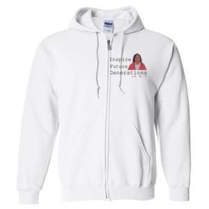 KBJ Inspire Future Generations Quote Full Zip Hoodie