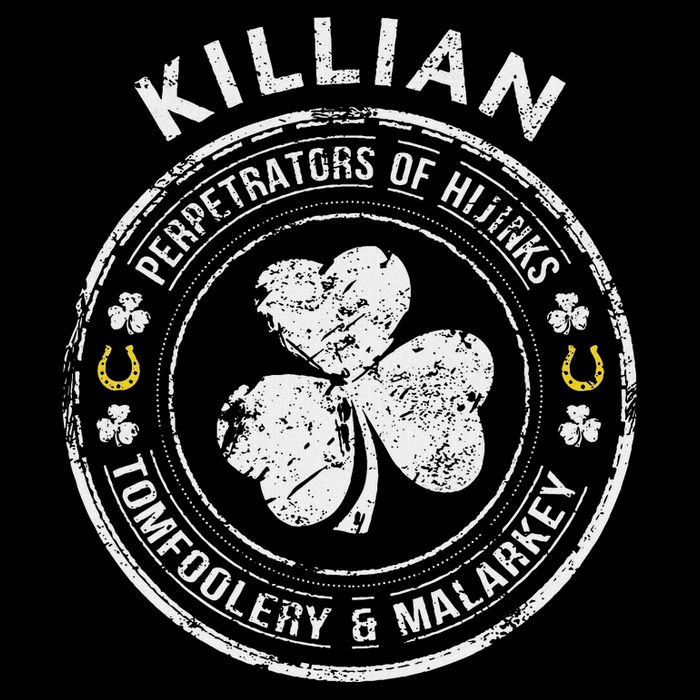 Killian Irish Family Name 7-Panel Snapback Hat