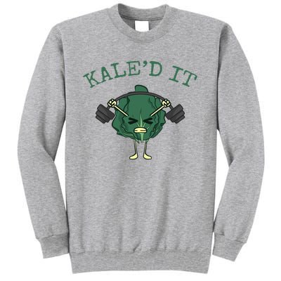 KaleD It Funny Vegan Kale Tall Sweatshirt