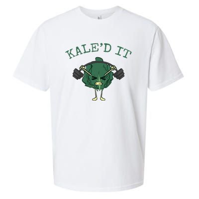 KaleD It Funny Vegan Kale Sueded Cloud Jersey T-Shirt