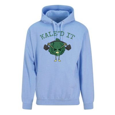 KaleD It Funny Vegan Kale Unisex Surf Hoodie