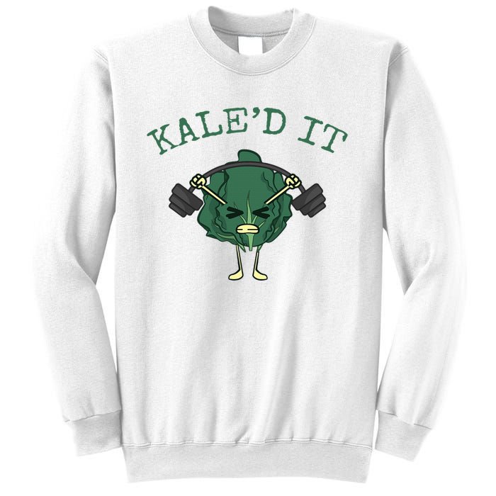 KaleD It Funny Vegan Kale Sweatshirt