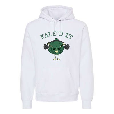 KaleD It Funny Vegan Kale Premium Hoodie