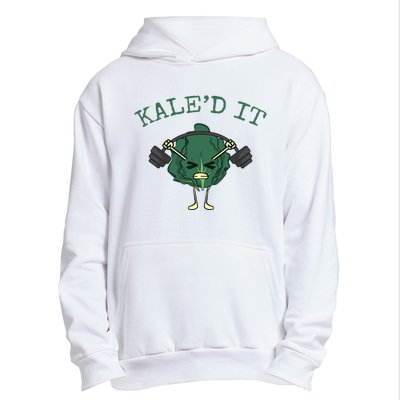 KaleD It Funny Vegan Kale Urban Pullover Hoodie