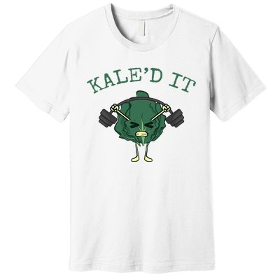 KaleD It Funny Vegan Kale Premium T-Shirt