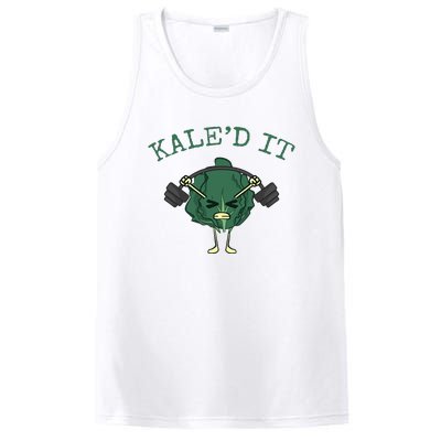 KaleD It Funny Vegan Kale PosiCharge Competitor Tank