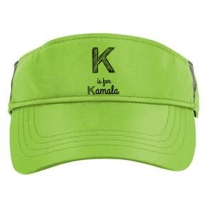 K Is For Kamala Adult Drive Performance Visor