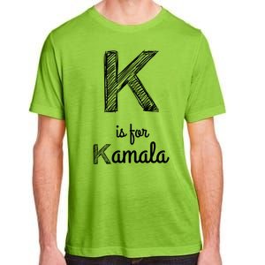 K Is For Kamala Adult ChromaSoft Performance T-Shirt