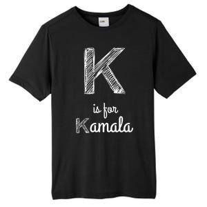 K Is For Kamala Tall Fusion ChromaSoft Performance T-Shirt