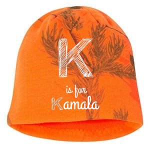 K Is For Kamala Kati - Camo Knit Beanie