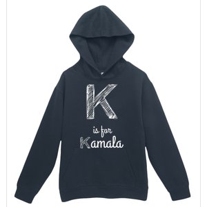 K Is For Kamala Urban Pullover Hoodie