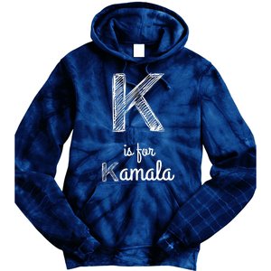 K Is For Kamala Tie Dye Hoodie