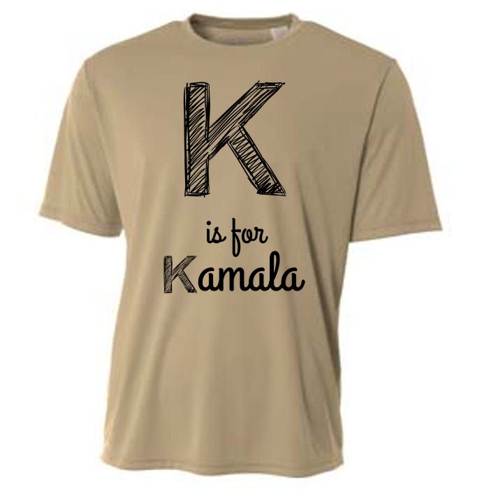 K Is For Kamala Cooling Performance Crew T-Shirt