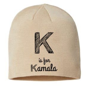 K Is For Kamala Sustainable Beanie