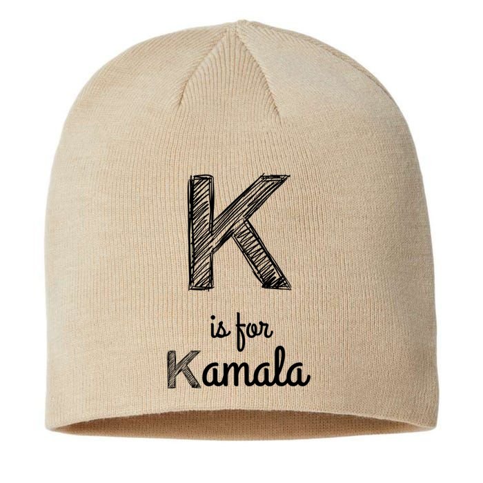 K Is For Kamala Sustainable Beanie