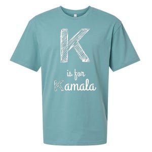 K Is For Kamala Sueded Cloud Jersey T-Shirt