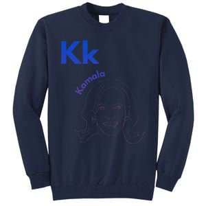 Kk Is For Kamala Tall Sweatshirt