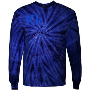 Kk Is For Kamala Tie-Dye Long Sleeve Shirt