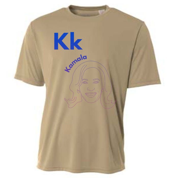 Kk Is For Kamala Cooling Performance Crew T-Shirt