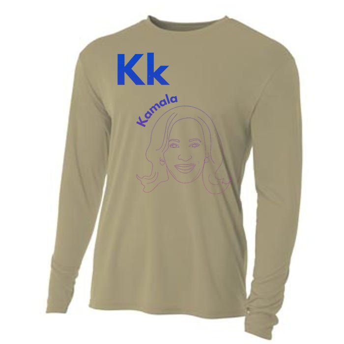 Kk Is For Kamala Cooling Performance Long Sleeve Crew