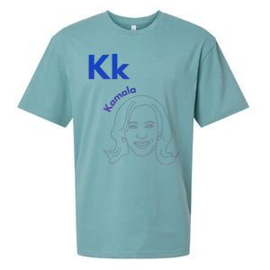 Kk Is For Kamala Sueded Cloud Jersey T-Shirt