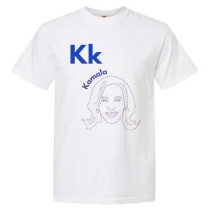 Kk Is For Kamala Garment-Dyed Heavyweight T-Shirt