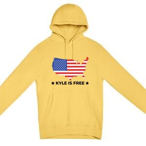 Kyle Is Free United States Premium Pullover Hoodie