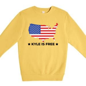 Kyle Is Free United States Premium Crewneck Sweatshirt