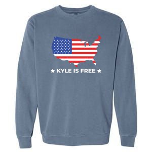 Kyle Is Free United States Garment-Dyed Sweatshirt