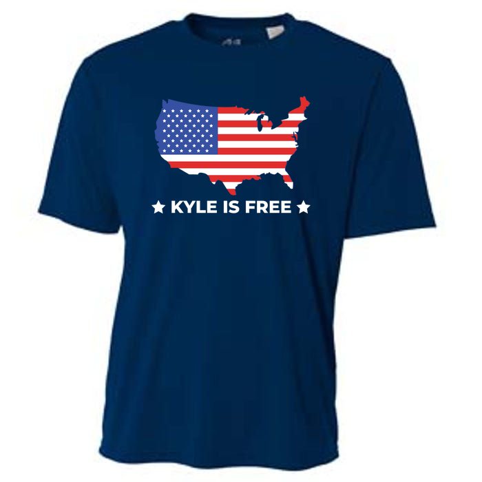 Kyle Is Free United States Cooling Performance Crew T-Shirt