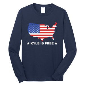 Kyle Is Free United States Long Sleeve Shirt