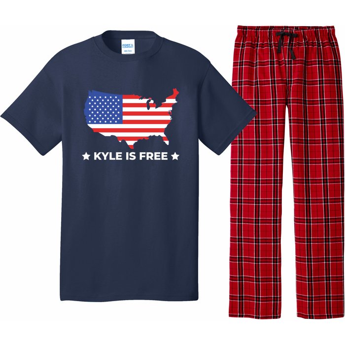 Kyle Is Free United States Pajama Set