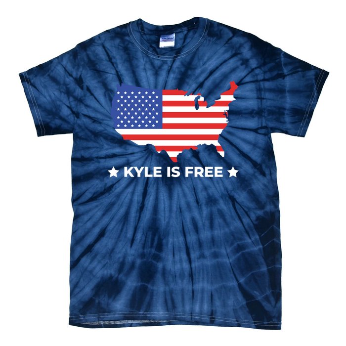 Kyle Is Free United States Tie-Dye T-Shirt