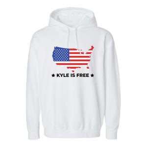 Kyle Is Free United States Garment-Dyed Fleece Hoodie