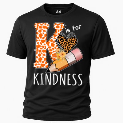 K Is For Kindness Kindergarten Cheetah Performance Shirt