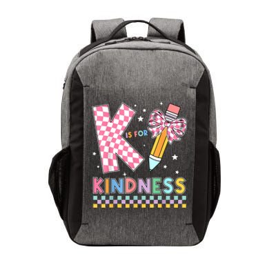 K Is For Kindness Cute Pencil Bow Teacher Be Kind Vector Backpack