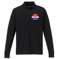 Kay Ivey For Governor Of Alabama Performance Long Sleeve Polo