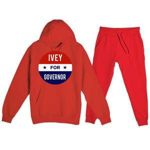 Kay Ivey For Governor Of Alabama Premium Hooded Sweatsuit Set