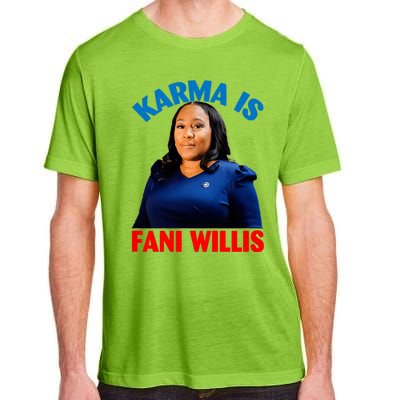 Karma Is Fani Willis Adult ChromaSoft Performance T-Shirt