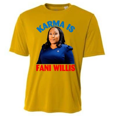 Karma Is Fani Willis Cooling Performance Crew T-Shirt