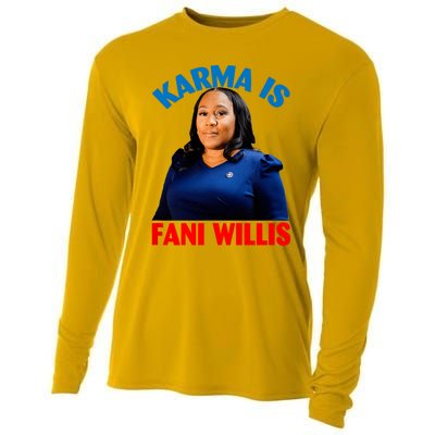 Karma Is Fani Willis Cooling Performance Long Sleeve Crew