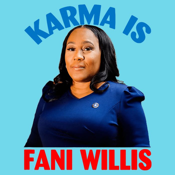 Karma Is Fani Willis Button