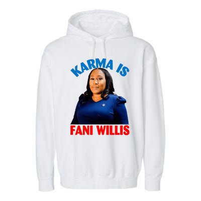 Karma Is Fani Willis Garment-Dyed Fleece Hoodie