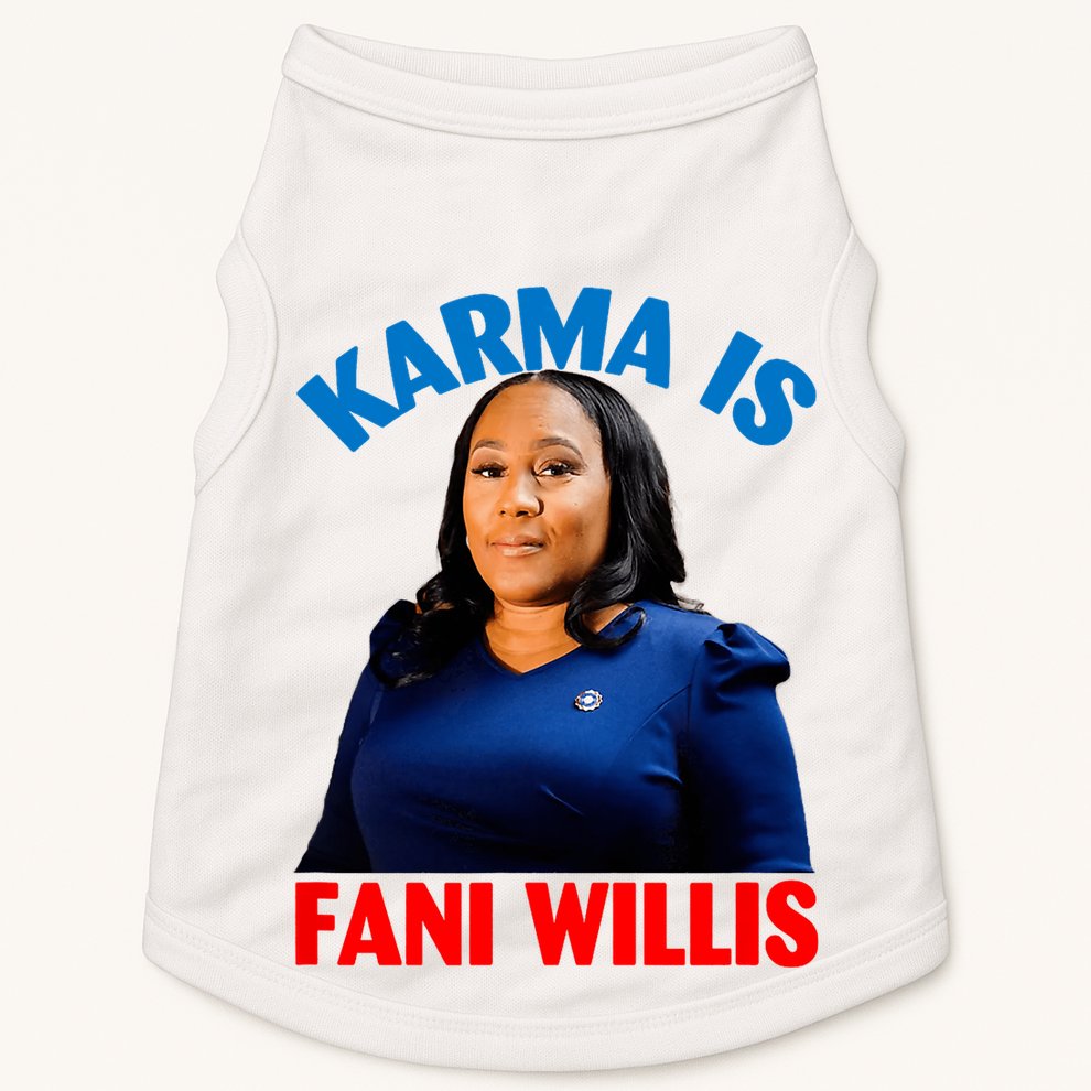 Karma Is Fani Willis Doggie Tank