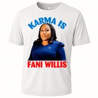 Karma Is Fani Willis Cooling Performance Crew T-Shirt