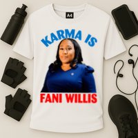 Karma Is Fani Willis Cooling Performance Crew T-Shirt