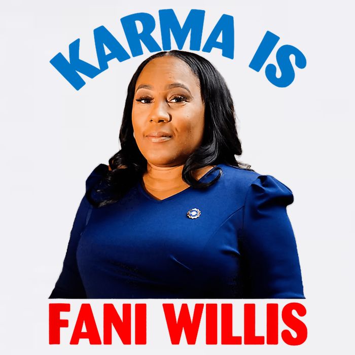 Karma Is Fani Willis Cooling Performance Crew T-Shirt
